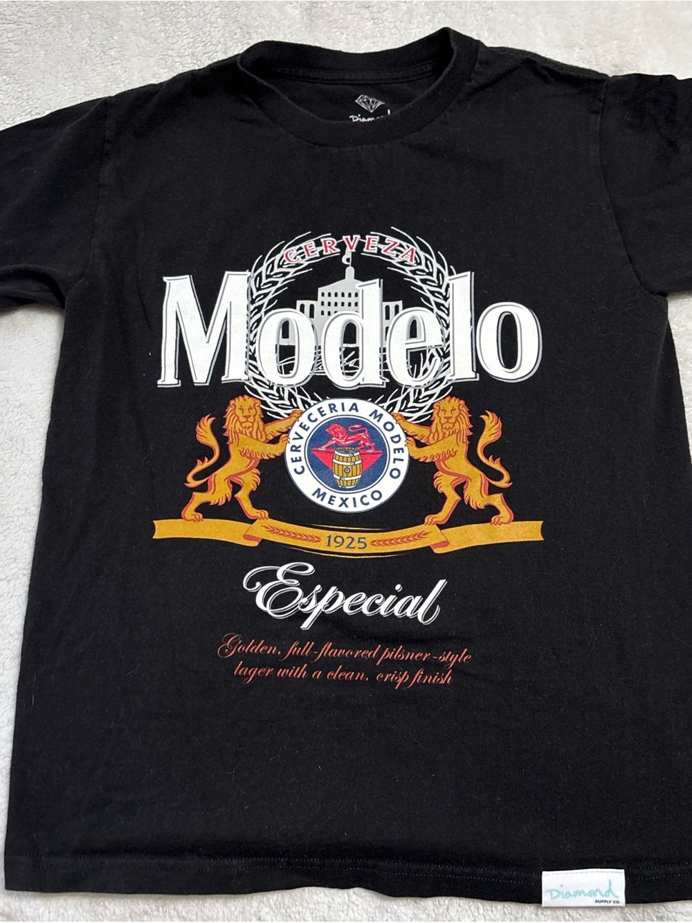 Diamond Supply Co. Modelo Especial Black Graphic Tee Men’s Size Small